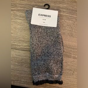 Express Crew Socks Women’s Shoe Sizes 8-10 MARLED COLOR BOOTIE SOCKS